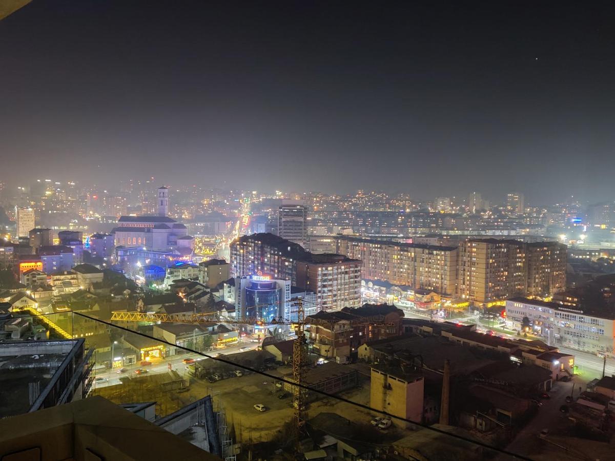 Luxury Sky View Apartment Prishtinë Ngoại thất bức ảnh