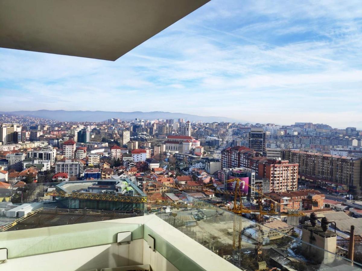 Luxury Sky View Apartment Prishtinë Ngoại thất bức ảnh